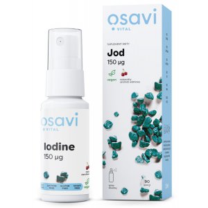 Osavi Jod Spray Doustny, 150mcg - wiśnia