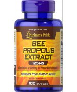 Puritan's Pride Bee Propolis Extract, 125mg Propolis pszczeli - 100 kapsułek