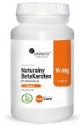 Aliness Naturalny Beta Karoten - Prowitamina A 14 mg - 100 tabletek