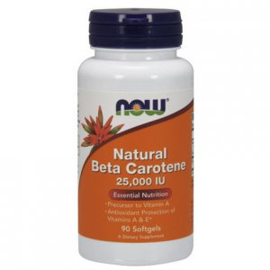 NOW Beta Karoten Naturalny 25000IU