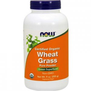 NOW FOODS Wheat Grass Pure Powder (Trawa pszeniczna) 255g