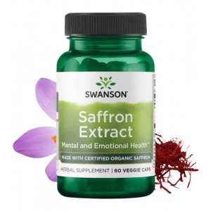 Swanson Saffron Extract 2% Safranal, 30mg - Szafran