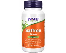 Now Foods szafran, 50mg