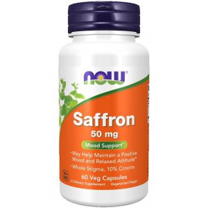 Now Foods szafran, 50mg