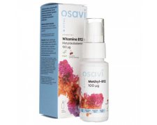 Osavi Witamina B12 (Metylokobalamina) Spray 100mcg (Wiśnia) - 25 ml