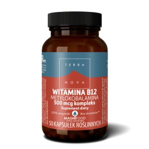 TERRANOVA Witamina B12 METYLOKOBALAMINA 500 mcg KOMPLEKS