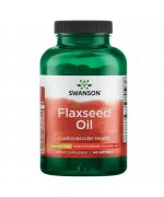 SWANSON Flaxseed Oil ( Siemię lniane)1000mg - 100 kapsułek
