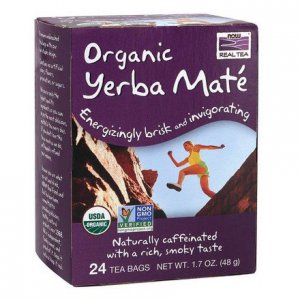 NOW Yerba Mate Tea Organic 24 saszetki