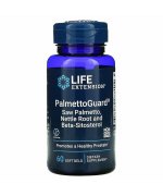 Life Extension PalmettoGuard Saw Palmetto / Nettle Root with Beta-Sitosterol - 60 miękkich kapsułek