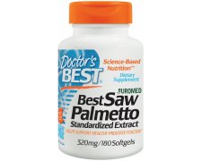 Doctor's Best Palma sabałowa - Saw Palmetto Standardized Extract 320mg