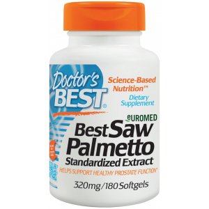 Doctor's Best Palma sabałowa - Saw Palmetto Standardized Extract 320mg