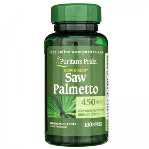 PURITAN'S PRIDE Saw Palmetto Palma Sabałowa 450mg na prostatę