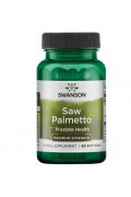SWANSON Palma sabałowa - Saw Palmetto Extract 320mg - na prostatę - 60 kapsułek
