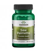 SWANSON Palma sabałowa - Saw Palmetto Extract 320mg - na prostatę - 60 kapsułek