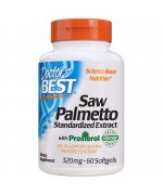 Doctor's Best Palma sabałowa - Saw Palmetto Standardized Extract with Prosterol 320mg - 60 kapsułek