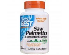 Doctor's Best Palma sabałowa - Saw Palmetto Standardized Extract with Prosterol 320mg