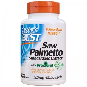 Doctor's Best Palma sabałowa - Saw Palmetto Standardized Extract with Prosterol 320mg