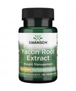 Swanson Yacon Root Extract, 100mg (cukrzyca) - 90 kapsułek 