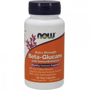 NOW FOODS Beta Glucan with ImmunEnhancer 250mg