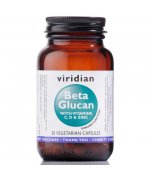 VIRIDIAN Beta Glukan z witaminami C, D oraz Cynkiem - 30 kapsułek