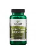 SWANSON Spirulina certyfikowana - 180 tabletek