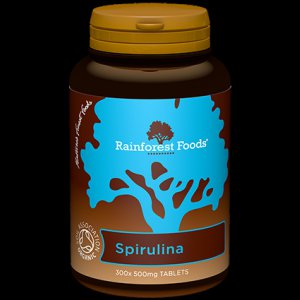 Spirulina BIO Rainforest Foods (300 tabletek x 500 mg)