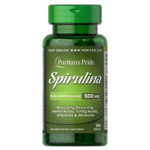 Puritan's Pride Spirulina 500mg