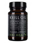 KIKI Health Krill Oil, 590mg omega 3 - 30 kapsułek