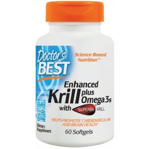 DOCTOR'S BEST Enhanced Krill - kryl i omega 3 