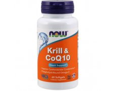 NOW FOODS olej z kryla & Q10 