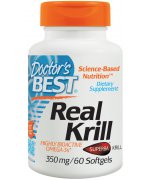 DOCTOR'S BEST Olej z kryla -Real Krill 350mg - 60 kapsułek 
