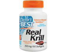 DOCTOR'S BEST Olej z kryla -Real Krill 350mg