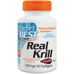 DOCTOR'S BEST Olej z kryla -Real Krill 350mg