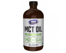 NOW FOODS MCT Oil 100% czystości 473 ml