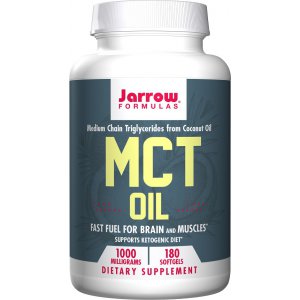 Jarrow Formulas MCT Oil - kwas kaprylowy 1000mg 