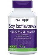 Natrol Soy Isoflavones, 50mg menopauza Izoflawony Sojowe - 120 kapsułek