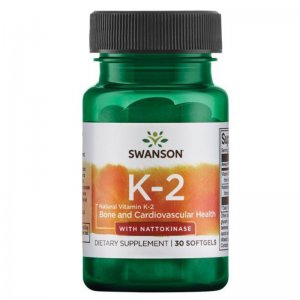 SWANSON Witamina K2 MK-7 & Nattokinaza 50mcg