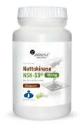 Aliness Nattokinase NSK-SD 100 mg VEGE - 60 kapsułek 