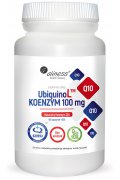 Aliness UbiquinoL KANEKA Naturalny KOENZYM 100mg VEGE - 60 kapsułek