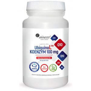 Aliness UbiquinoL KANEKA Naturalny KOENZYM 100mg VEGE