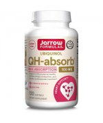 Jarrow Formulas Ubiquinol QH-absorb, 100mg - 120 kapsułek miękkich 