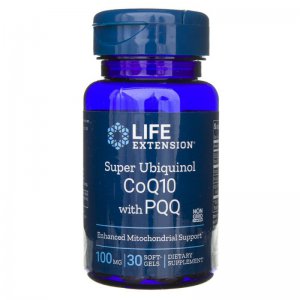Life Extension Super Ubiquinol CoQ10 with PQQ, 100 mg