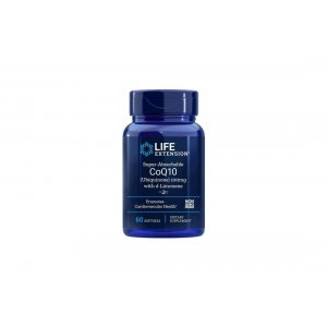 Life Extension Koenzym Q10 Ubichinon Kaneka 100 mg + D-Limonen 100 mg 