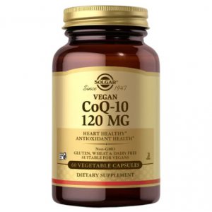 SOLGAR Vegetarian/Vegan CoQ-10 120 mg - Koenzym Q10 wegański