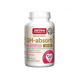 Jarrow Formulas Ubiquinol QH-absorb, 200mg (koenzym Q10)
