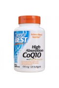 Doctor's Best Koenzym Q10 100 mg i Piperyna BioPerine smak czekolada miętowa - 120 żelek