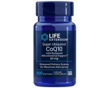 Life Extension Super Ubiquinol CoQ10 with Enhanced Mitochondrial Support 50mg - koenzym Q10