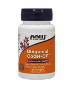 Now Foods Ubiquinol CoQH-CF (KoenzymQ10) - 60 kapsułek