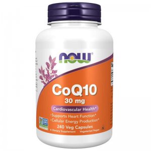 NOW FOODS Koenzym Q10 30 mg