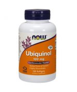 NOW FOODS Ubiquinol (Koenzym Q10) 100mg - 60 kapsułek